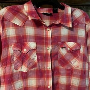 Wrangler Retro, long sleeve, pearl snap